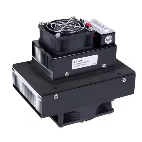FD50W Peltier cooler, 12VDC thermoelectric semiconductor air conditioning system, thermoelectric coo