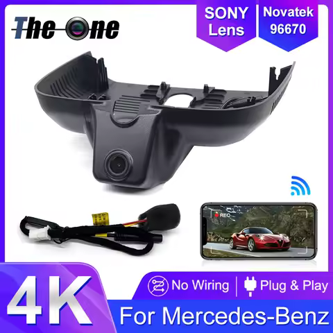 New! Dashcam For Mercedes-Benz GLB 200 220 X247 EQB 260 2024-2026, OEM Style Car DVR Camera with Nig