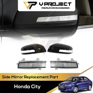 Honda City GM2 GM3  Side Rearview Mirror Cover Signal Lamp 2008 - 2013 TMO 5th Gen V Project Car Acc