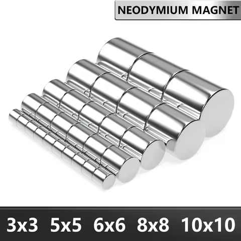 N35 Super Strong Neodymium Magnet Round NdfeB Powerful Permanent Magnetic imanes Magnents Refrigerat