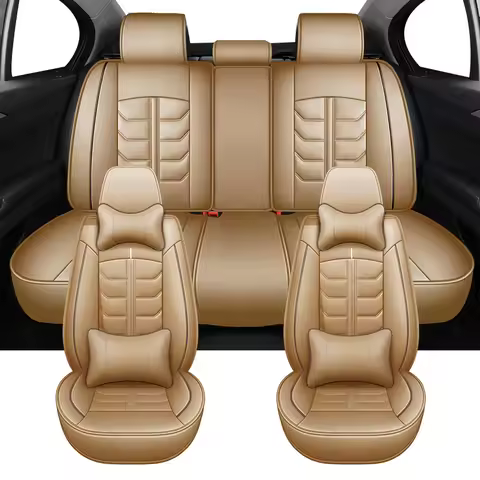 Universal Full Set Car Seat Covers For Audi A7 Q7 4L A6 4F 4G C6 C7 A4 B6 B7 Q2L A3 8V 8P Q3 Q5 Auto