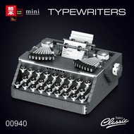 Compatible Creative Series Nostalgic Retro Old-fashioned Typewriter 21327 Children's Educational Ass