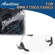 ฝาครอบแผ่นป้องกันกระจกหน้ารถตัวป้องกันไฟหน้าสำหรับ BMW F850GS F750GS F 750 / 850 GS amt