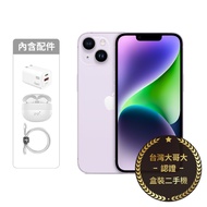 APPLE iPhone 14 128G (紫) (5G)【認證盒裝二手機】