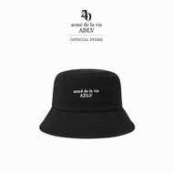 ADLV [acme de la vie] หมวก รุ่น Basic Logo Bucket Hat Black (50031SBLCAU_F5BKXX)