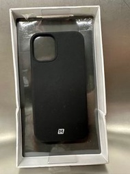 (全新未用過）MOMAX iPhone 12 mini 5.4” 超薄矽膠順滑手感全包保護殼 黑色 （MSAP2OSD）