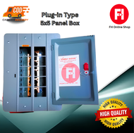 Panel Box AMERICA® Electrical  2x2 (4 holes 2 branches) 3x3 (6 holes 4 branches) 4x4 (8 holes 6 bran