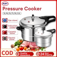 Pressure Cooker 3L, 4L, 5L, 7L 9L Domestic Gas/induction cooker Stainless Steel Pressure Cooker