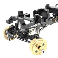 for FMS 1/24 Xiaoqi FCX24 RC Car Upgrade Chassis is All Metal, Frame Includes Spare Parts Dual Speed
