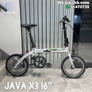 ❤️2024 優惠持續 JAVA X3 鋁合金摺疊車❤️