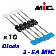 10 pcs Diode 3A/5A IN 5402 MIC Diode Mic 3A-5A 5402 5402 contains 10 Pieces