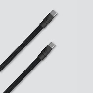 M.Power PD 100W 快速充電線 USB-C |全黑色 灰紫色