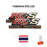 BATTERY COVER EMBLEM BATTERY SIDE COVER LOGO ENERGY MOTOR YAMAHA RXS 115