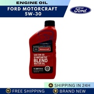 FORD MOTORCRAFT 5W-30 SYNTHETIC BLEND MOTOR OIL ENGINE OIL 946ML