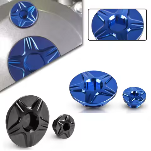 For Yamaha TTR-50 SEROW250 TRICKER XT250X XTZ 125 WR250R WR 250 X Motorcycle Engines Cap Plug Alumin