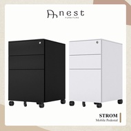 (NEST) STROM Mobile Pedestal (Pre-Assembled) - Office / Furniture / Drawer / Storage / Organizer / BULKY