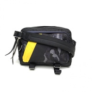 PRADA 拼色尼龍郵差包迷彩款小號