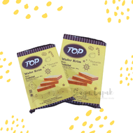 Nissin Top Wafer Krim Coklat 300gr - Biskuit wafer top rasa cokelat