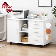 Teemo 90CM Home Office Filing Cabinet Shelf Minimalist Organizer Storage Cabinet