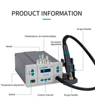 เครื่องเป่าลมร้อน Hot Air - Quick 861DW