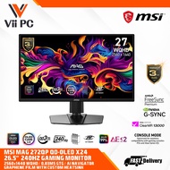 MSI MAG 272QP QD-OLED X24 WQHD 2K 2560 x 1440 240HZ fast 0.03ms (GtG) 27 INCH OLED MONITOR