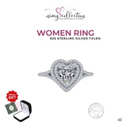 NWR20 S925 Ring for Women Cincin Perempuan Women Ring Engagement and Wedding Silver 925 Ring
