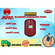 Vertical Bladder Tank Expansion Tank Air Pressure Tank 18VT 60VT 100VT 5 Gallons-25 Gallons