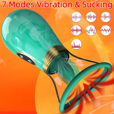 Clitoral Sucking Vibrator Nipple G-spot Sucker Rapid Orgasm Tongue Vibrator 7 Sucking 7 Licking Patt