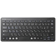 Elecom Keyboard Bluetooth Pantograph Mini Keyboard Compatible with Windows, Mac, iOS, and Android 【I