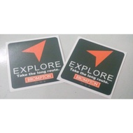 Brompton Explore Limited Stickers