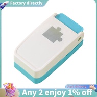 1 Piece Puzzle Punch DIY Jigsaw Puzzle Piece Puncher Blue & White Metal+Plastic for Personalized Jig
