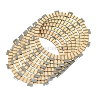 8x Engine Carbon Fibre impregnated Clutch Friction Plates Kits For YAMAHA BT1100 Bulldog YZ250 2T YZ