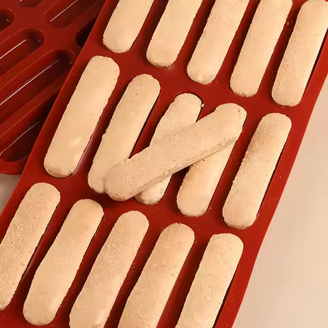 Tiramisu Finger Cookies Commercial Silicone Non-stick Diy Baking Tools For Household High Temperatur