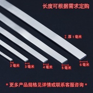 9999 Rectangular Silver Bar Ring Bar diy Handmade Accessories Bracelet Silver Material Sterling Silv