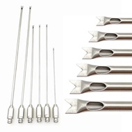 V-Stripping Cannula Single Hole Liposuction Cannula one Hole Stainless Steel Fat Harvesting Needle C