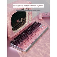 aula keyboard wireless keyboard and mouse gaming keyboard Papan kekunci mekanikal tanpa wayar prekur