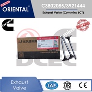 Cummins 3802085/ 3921444/ 3902254 Exhaust Valve for 6CT & 6CTA & 6CTAA| Cummins Exhaust Valve | DCEC