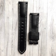 Tali jam tangan Gunnystraps untuk IWC 22mm :Black Padded