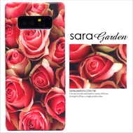 【Sara Garden】客製化 手機殼 SONY Xperia 10 Plus 浪漫玫瑰花 曲線 手工 保護殼 硬殼