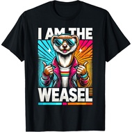 I Am The Weasel T-Shirt Mans Funny Weasel T-Shirt Mans