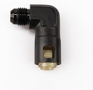 Aluminum 90 degree 3/8'' 3/8 inch 9.52mm Female EFI Electronic Fuel Injection Push-On Quick Connect 