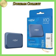 Crucial X10 Portable SSD - Available in 1TB, 2TB, 4TB, 6TB, and 8TB - USB 3.2/Type-C, iPhone 15 Comp