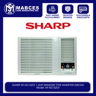 SHARP AF-XG15ZCF 1.5HP Window Type Inverter Aircon