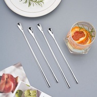 T Long Handle Stirring Spoon B1p55-Stirring Stick Coffee Milk Tea Stirring Spoon Small Bar Spoon Sma