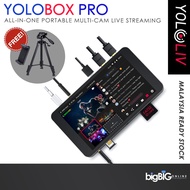 YoloLiv YoloBox Pro All-in-one Portable Multi-Cam Live Streaming Studio Encoder Recorder Switcher fo