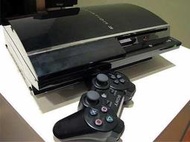 已拆封使用過之SONY PLAY STATION 3首批初代機 CECHA07（可向下相容PS2）