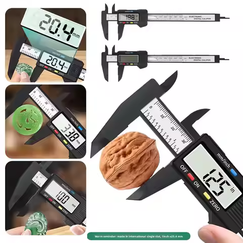 Lightweight Durabled Large LCD Screen Digital Versatile 3-in-1 Tool Digital Caliper High-Precision D
