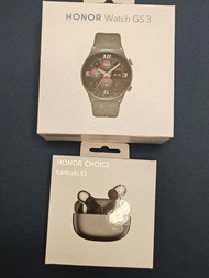 榮耀 Honor Watch GS3 智能手錶 送藍牙 耳機 Earbuds X3