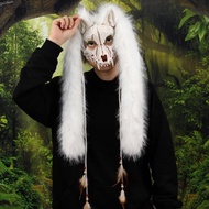 GB Furry Wolf  Vikinges Foxes  Wendigo Headdressfor Halloween Cosplay