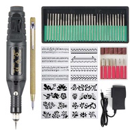 Bút Khắc Micro Điện Bộ Công Cụ Khắc Đa Chức Năng Cũng Có Thể Là Máy Mài Móng Điện Cho Kim Loại Sứ Th